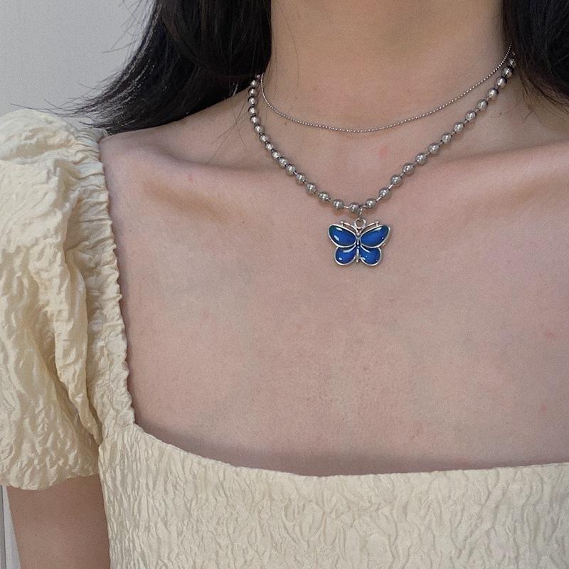 PROXIMITY BUTTERFLY NECKLACE - STAY FANCY