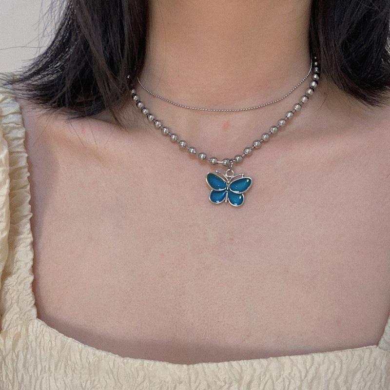 PROXIMITY BUTTERFLY NECKLACE - STAY FANCY