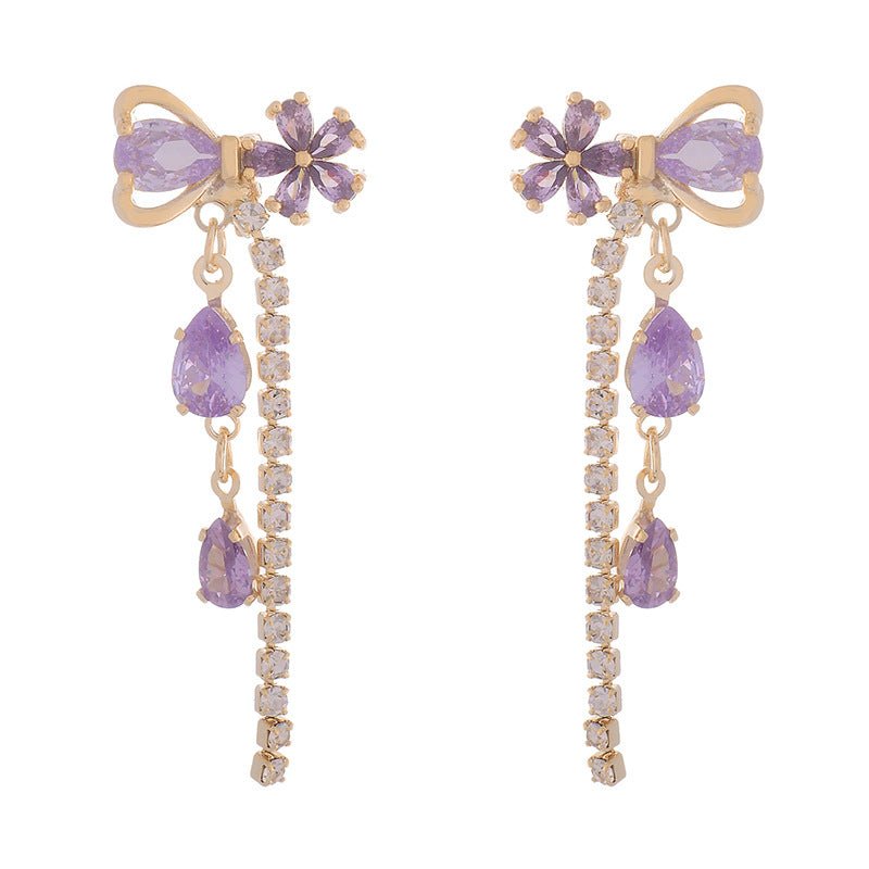 PURPLE DREAM EARRINGS - STAY FANCY