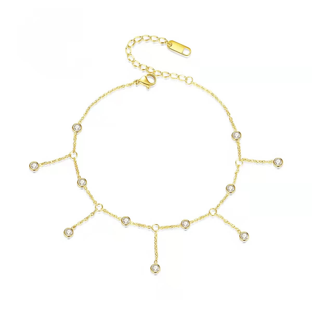 RAIN DROP ANKLET - STAY FANCY