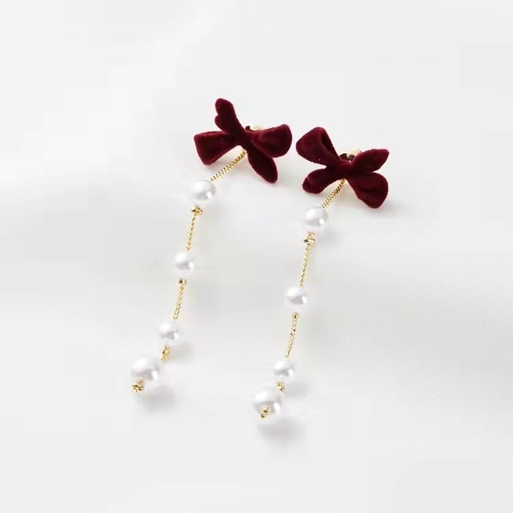 RED VELVET EARRING - STAY FANCY