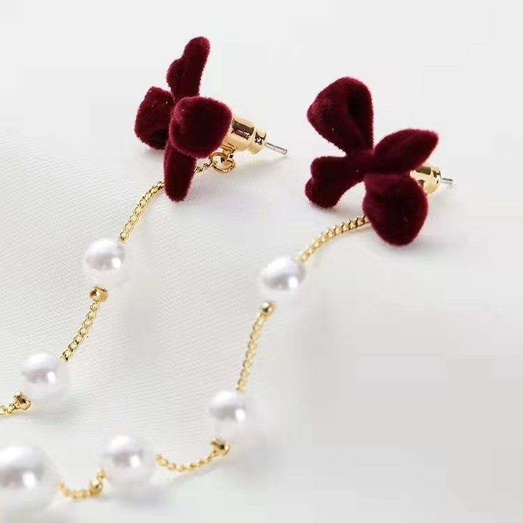RED VELVET EARRING - STAY FANCY