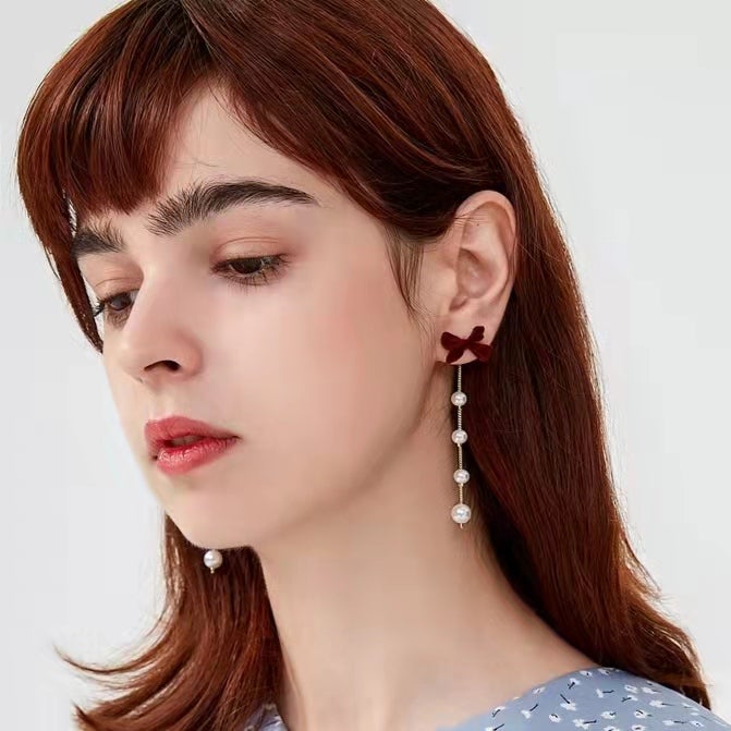 RED VELVET EARRING - STAY FANCY