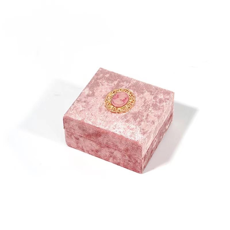 RED VELVET JEWELRY BOX - STAY FANCY