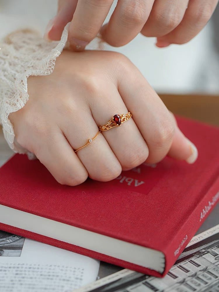 RUBY PRINCESS SET 925 STERLING SILVER STAY FANCY ruby-princess-set-925-sterling-silver-stay-fancy