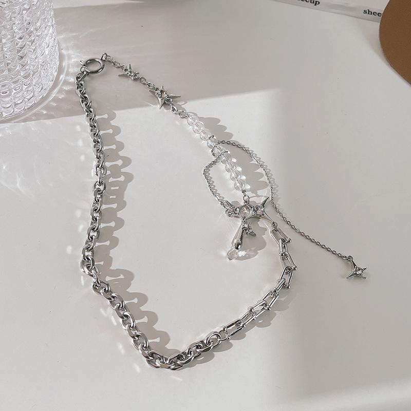 SHOOTING STAR CRYSTAL NECKLACE - STAY FANCY