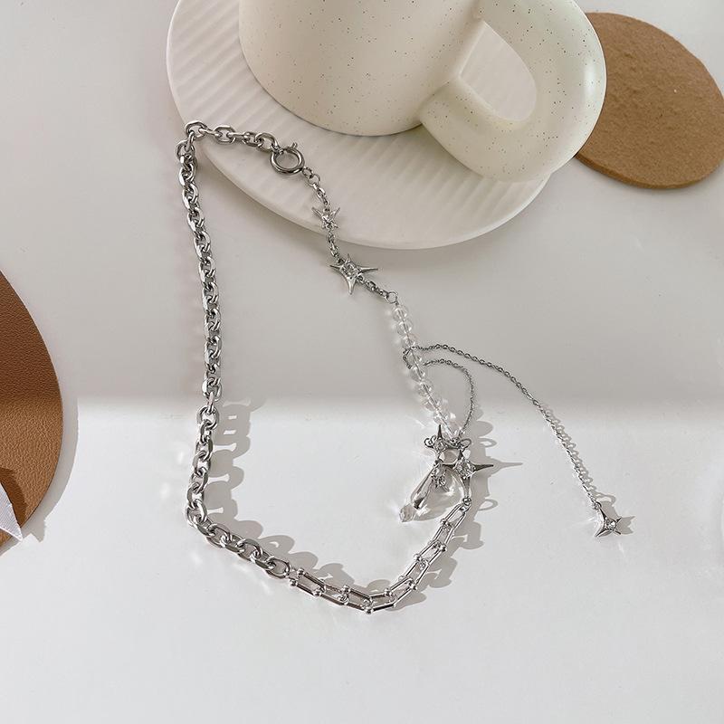 SHOOTING STAR CRYSTAL NECKLACE - STAY FANCY