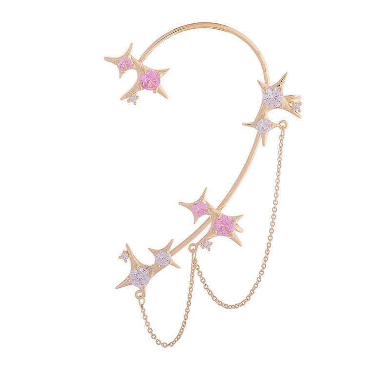 SHOOTING STAR TASSEL EAR CUFF - STAY FANCY