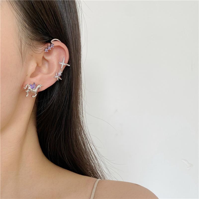 SHOOTING STAR UNICORN EAR CUFF - STAY FANCY