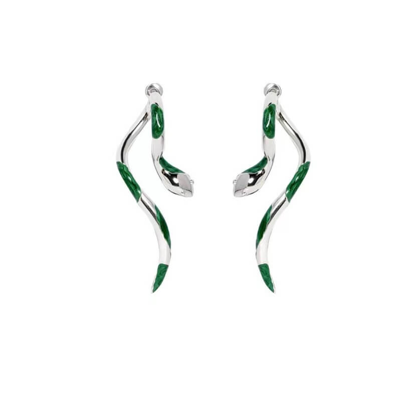 SLYTHERIN EARRINGS - STAY FANCY