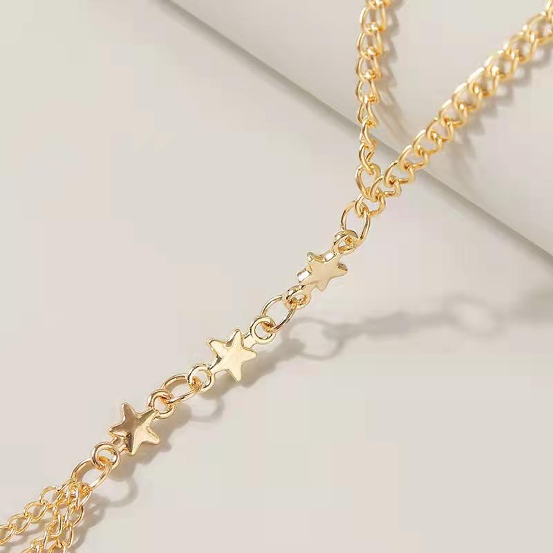 STAR FINGER CHAIN BRACELET - STAY FANCY