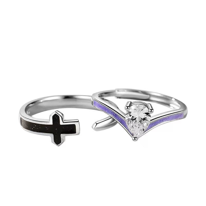 THE KNIGHT AND THE PRINCESS（925 STERLING SILVER） - STAY FANCY