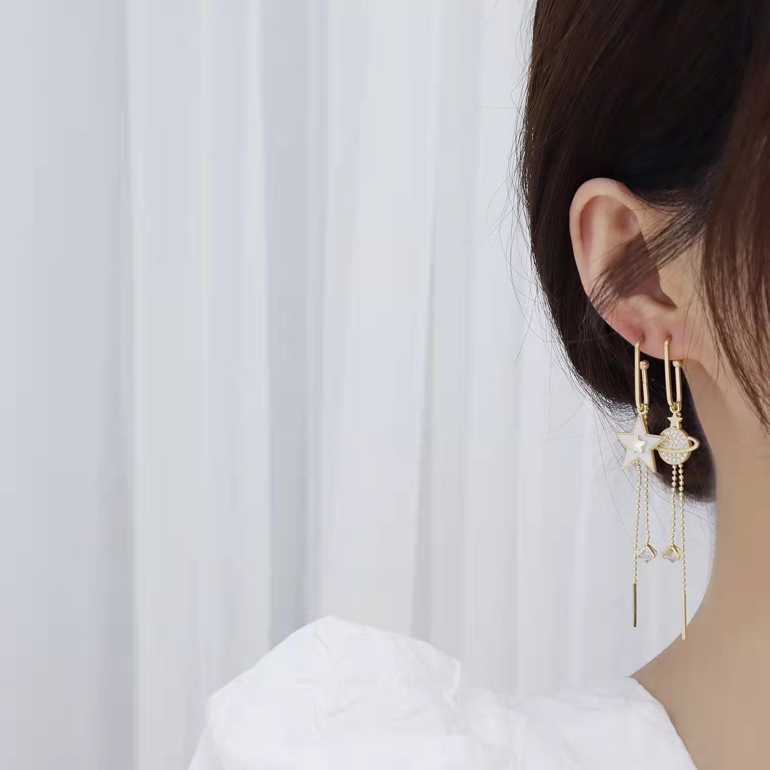 UNIVERSE TASSEL EARRINGS - STAY FANCY