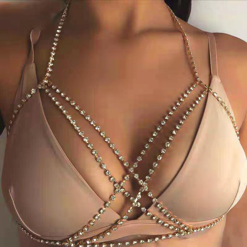 X DIAMOND BODY CHAIN - STAY FANCY