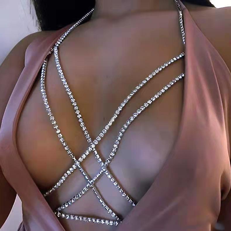 X DIAMOND BODY CHAIN - STAY FANCY